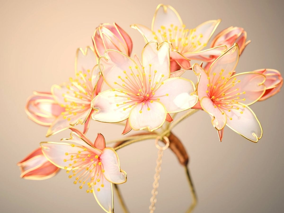 The Art of Wire and Resin Flowers