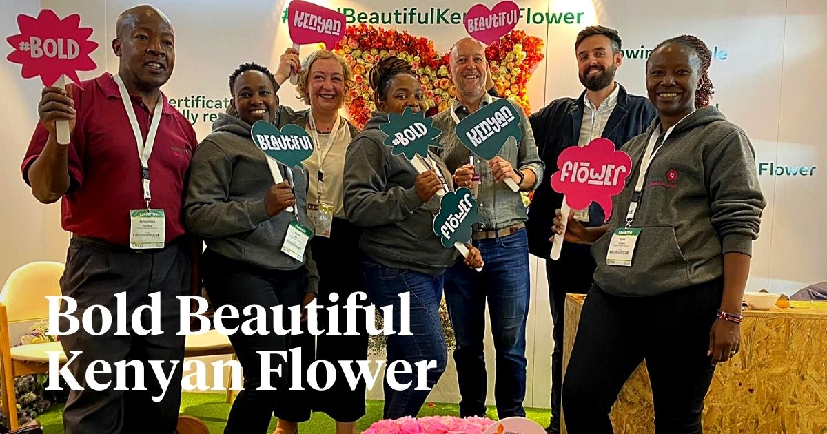 Bold Beautiful Kenyan Flower Campaign by Kenya Flower Council Seeks to Boost Kenya's Floriculture