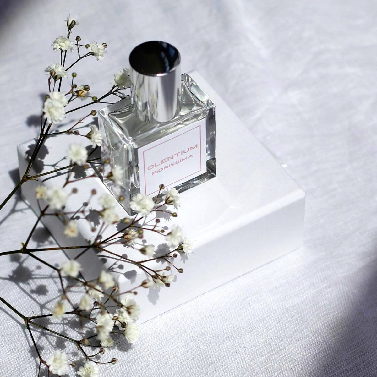 White jasmine natural flower perfume