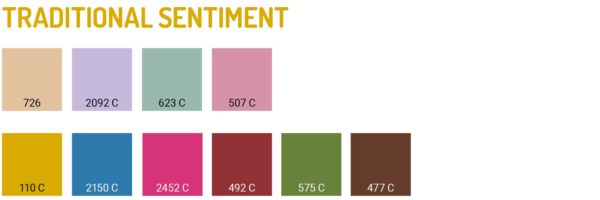 Flower Council Holland Announces 2022 Horticulture Sector Trends Traditional Sentiment Color Palette