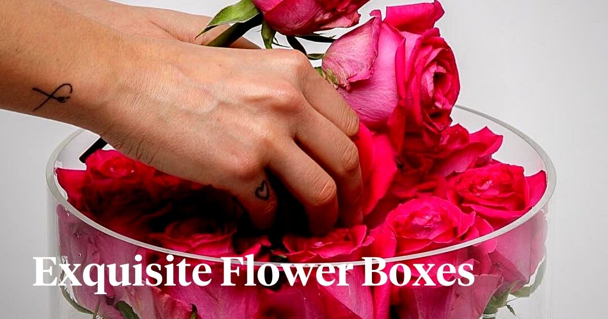 Federica Ambrosini’s Ingenious Floral Plexiglass Boxes and Accessories
