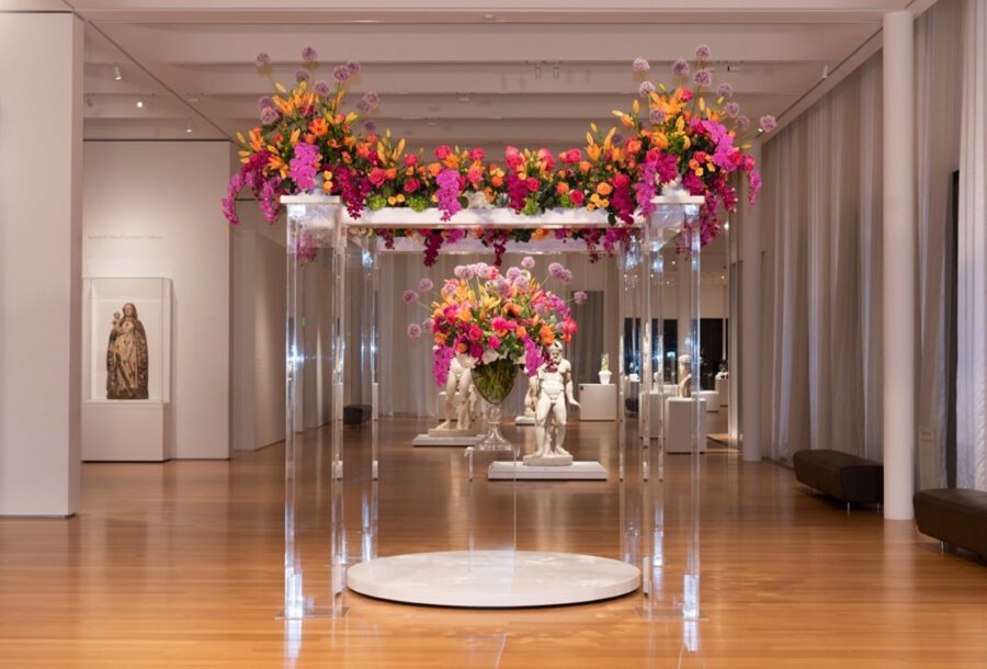 Art in Bloom Returns at the North Carolina Museum of Art Floral Installation