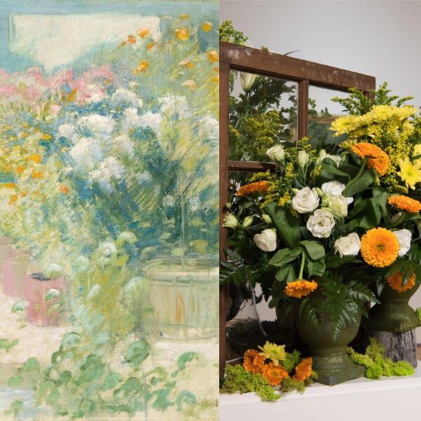 Art in Bloom Returns at the North Carolina Museum of Art Floral Art Recreation