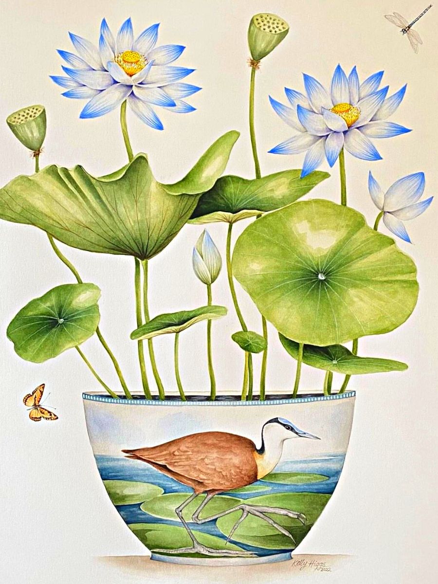 Kelly Higgs botanical floral art