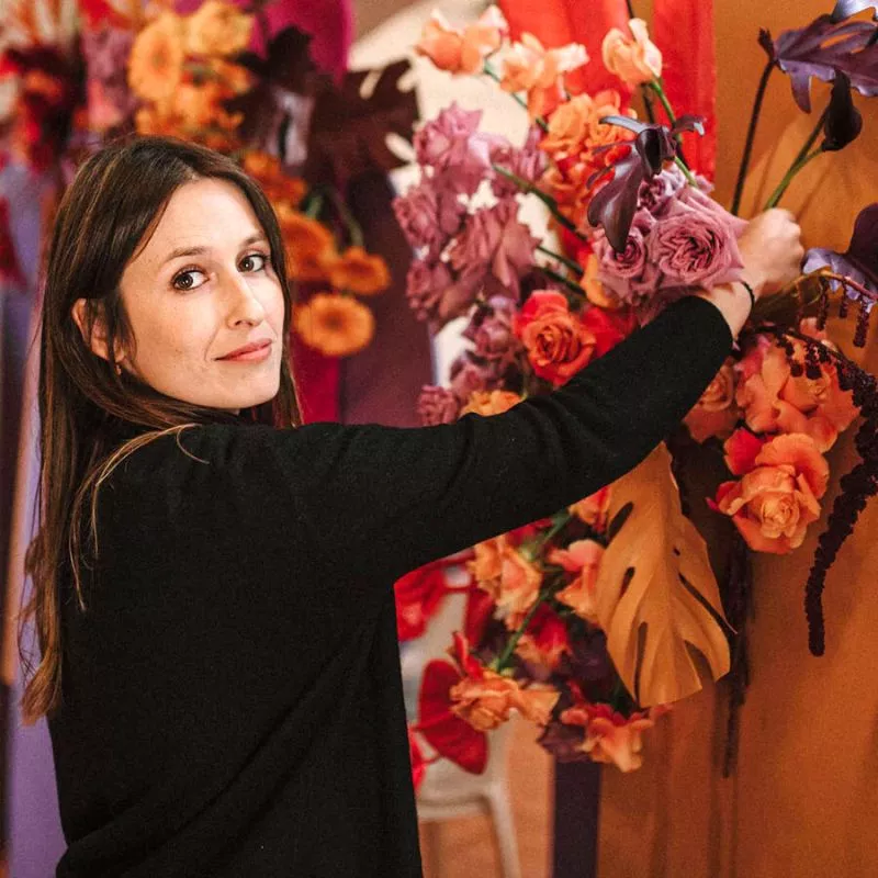 Patricia  Aguín a Spanish floral designer
