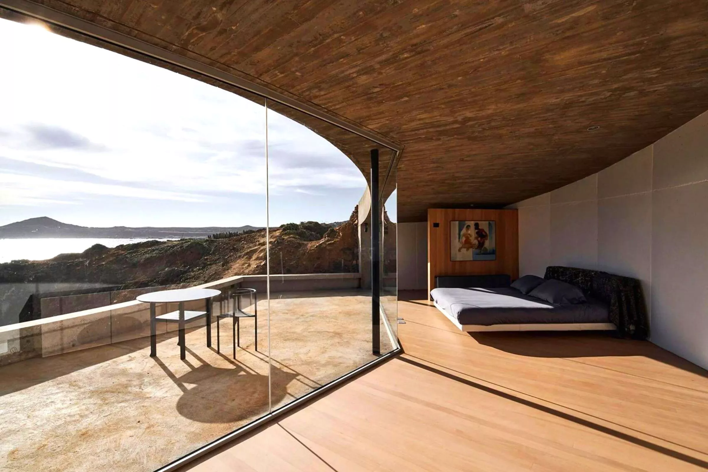 House in chile with nature view