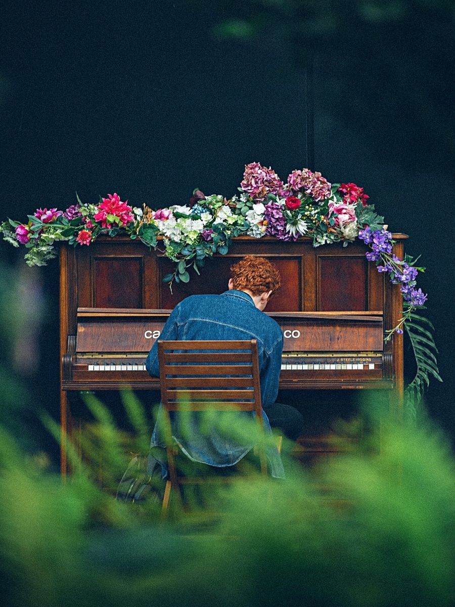 Classical Music and Floral Arrangements