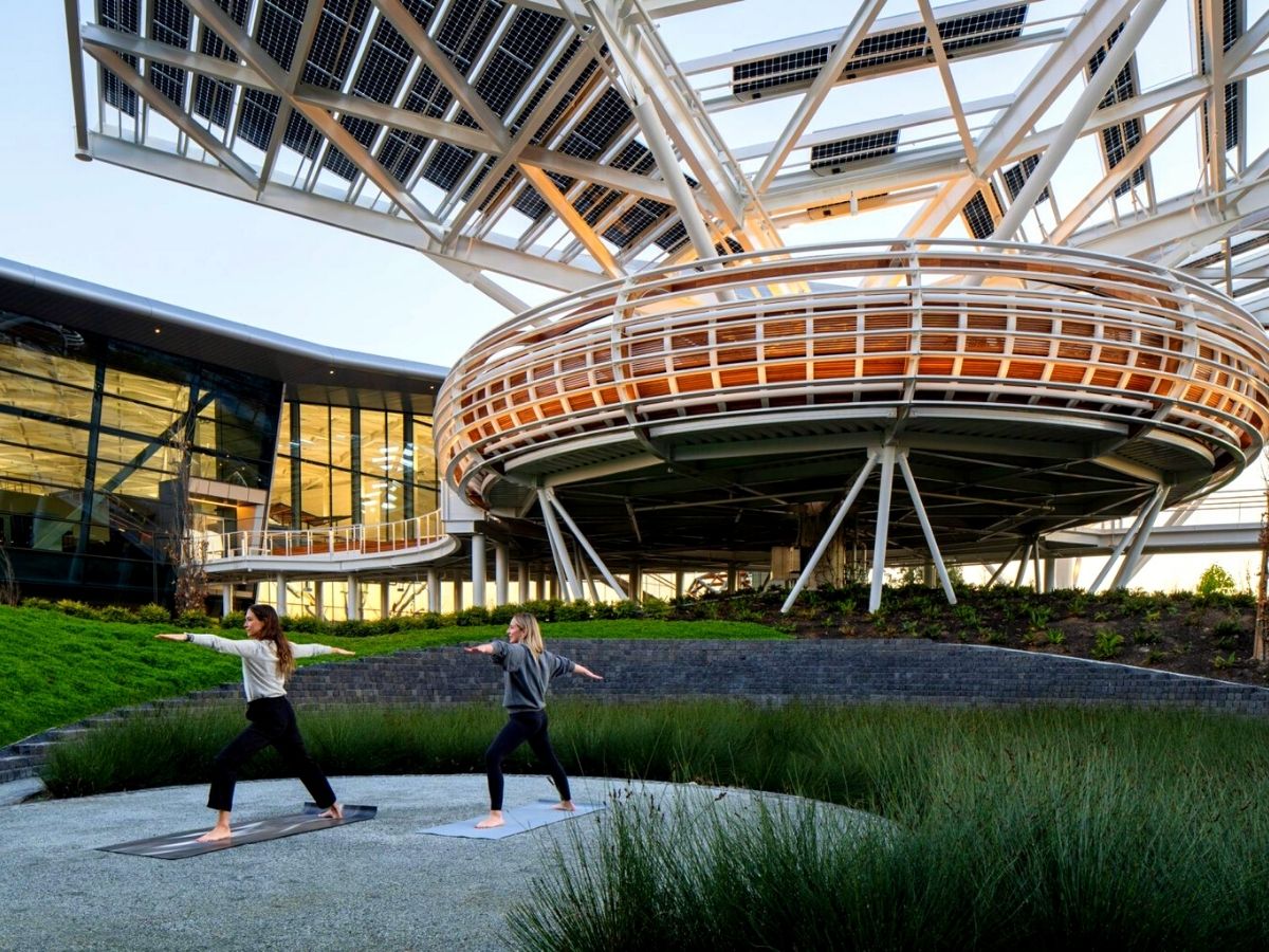 Campus at Silicon Valley allows people to exercise