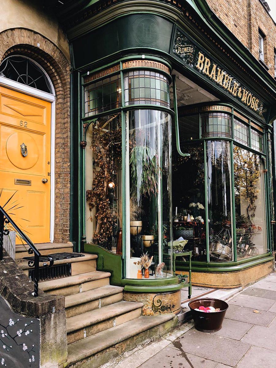 Bramble and Moss Flower Shop London