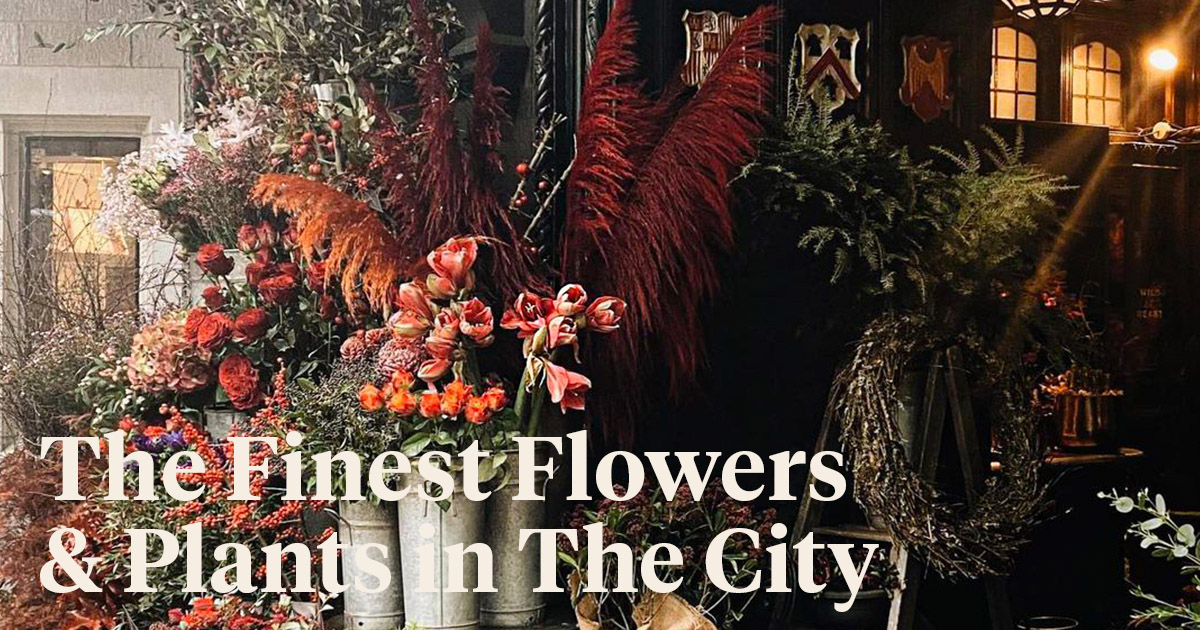 Flower Shops London header on Thursd