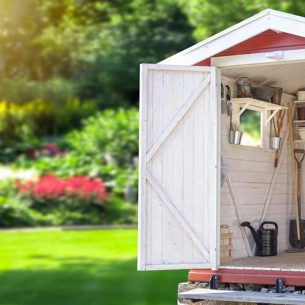 Garden area shed 