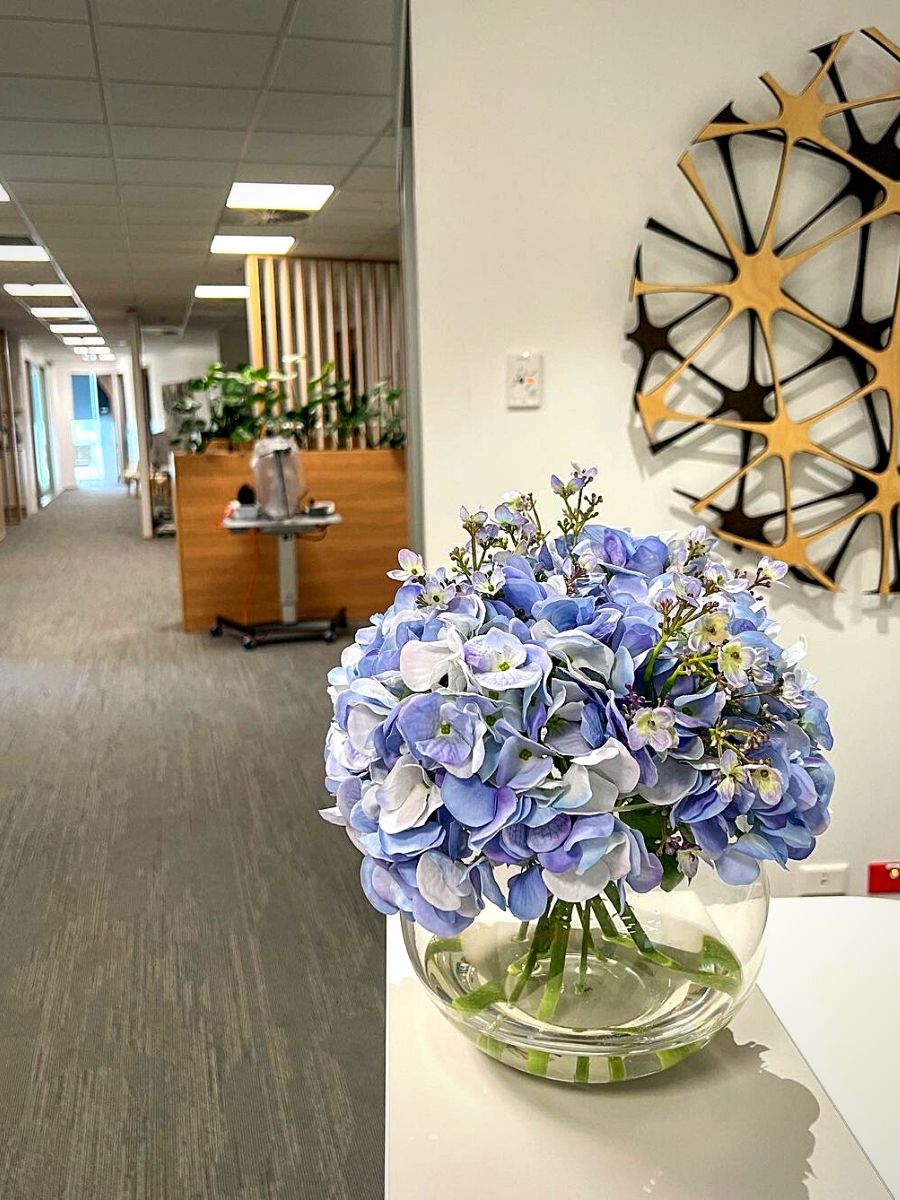 vased flowers Plants and Flower Colors Impact Work Positivity and Productivity