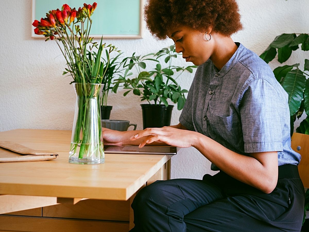 flower vase Plants and Flower Colors Impact Work Positivity and Productivity