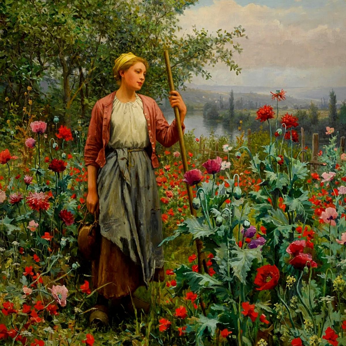 Depiction of Flowers in Art and Paintings