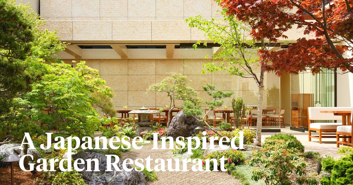 Nobu Hotel garden restaurant