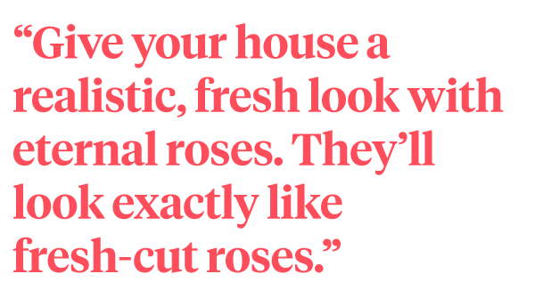Benefits and Uses of Preserved Roses for Interior Decoration - quote naranjo roses - on thursd