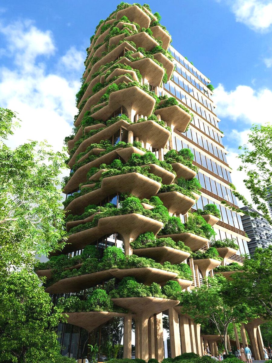 Lush Terraces by Victor Ortiz Will Climb Sao Paulo’s Urupê Tower - Ar...