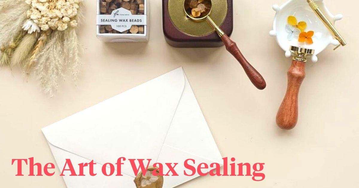 Wax sealing by Fiona Ariva