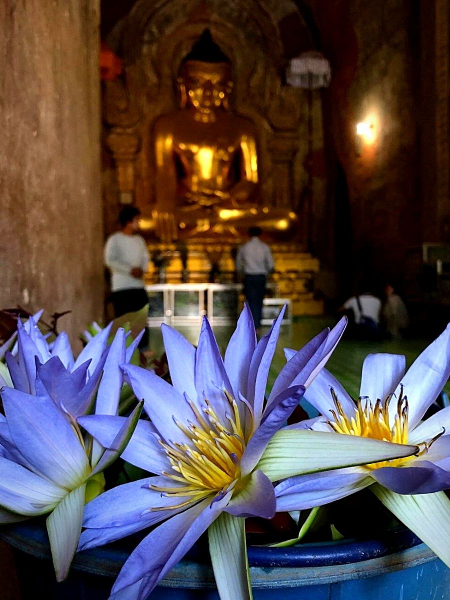 Buddhist temple in Myanmar