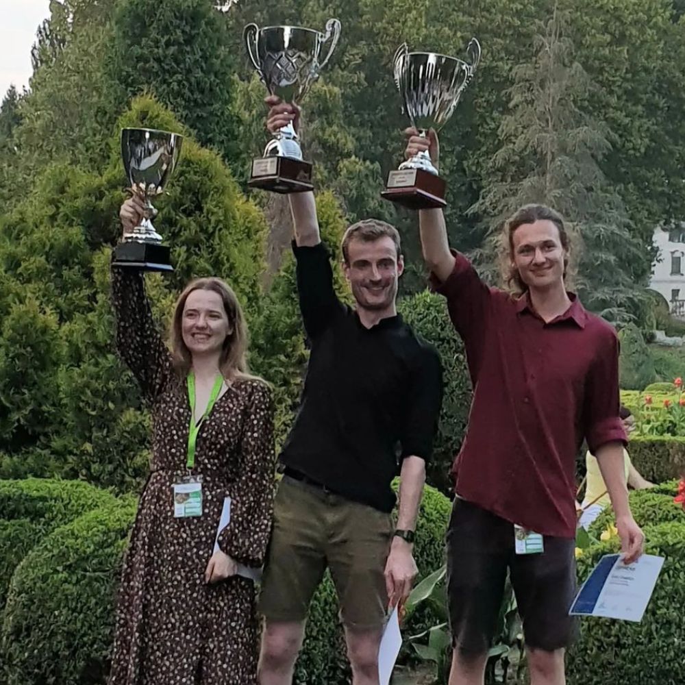 Benoit Barbin - Anian Friedrich and Karoline Pedersen at Eurofleurs 2023