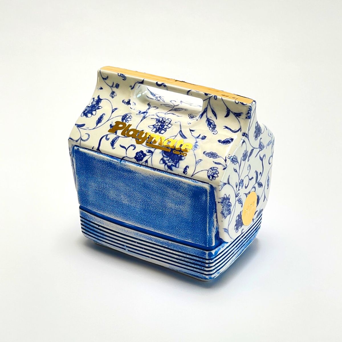 Brock DeBroers flower porcelain lunchbox