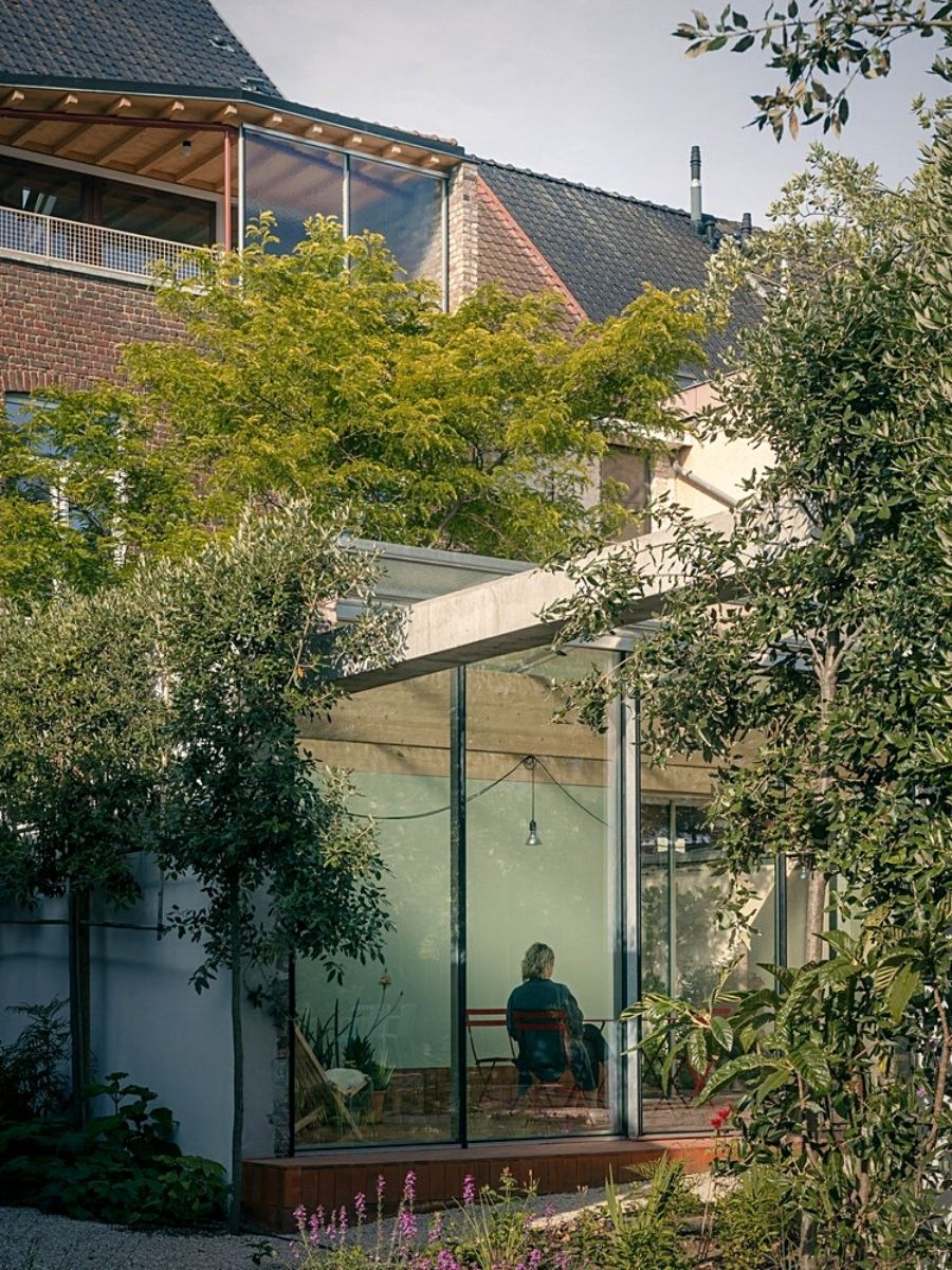 Ghent's Martelaar House designed by Machteld D’Hollander.