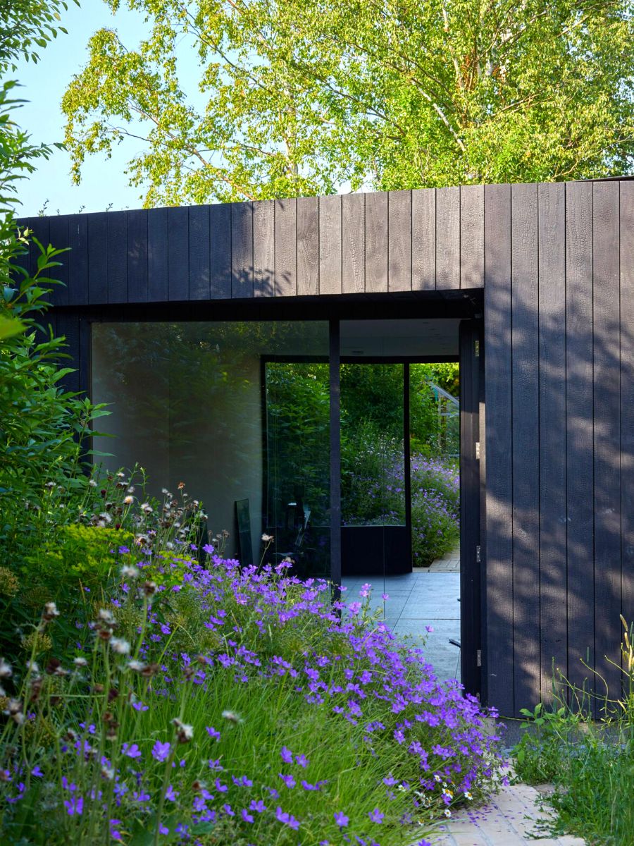 Dark Spa in the UK by Neil Dusheiko Architects