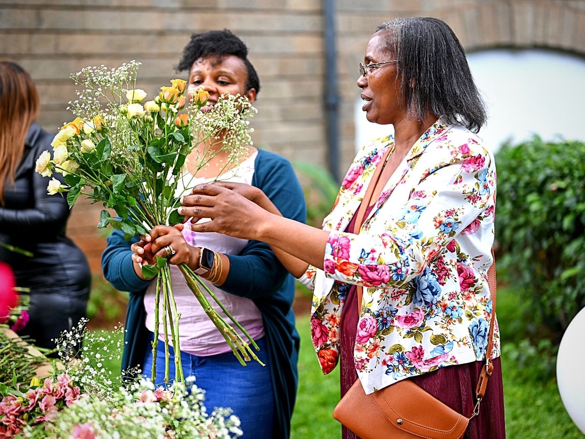 ​Art of Flower Arranging in Kenya