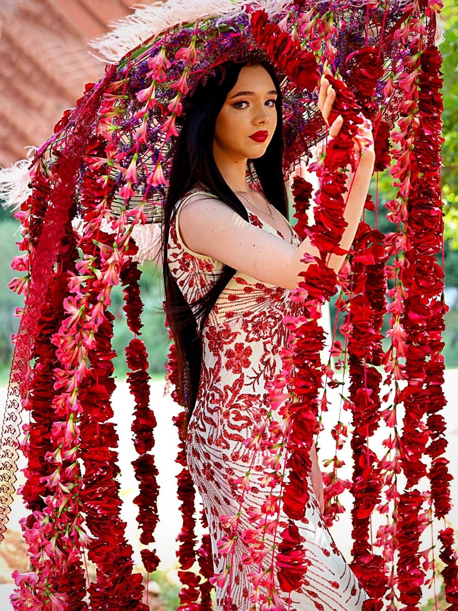 ​Flowers of the southern coast of Issyk-Kul in the Jety-Oguz Gorge in Kyrgyzstan