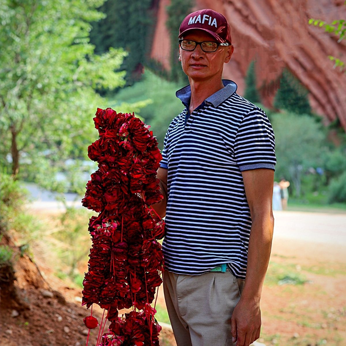 florist and photographer Pyotr Anokhin