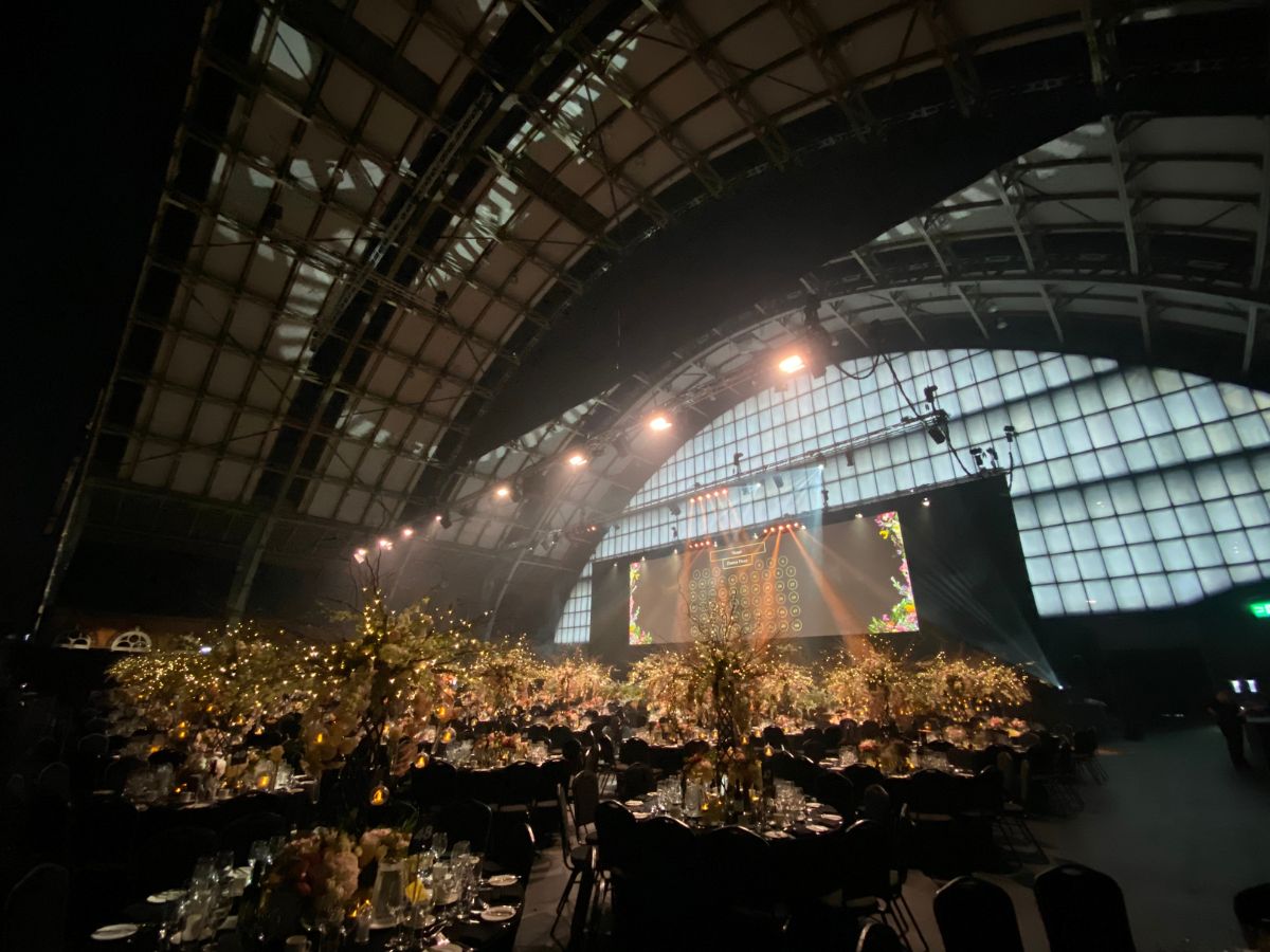 Stunning Table Setting Gala Dinner Grand Final Interflora World Cup