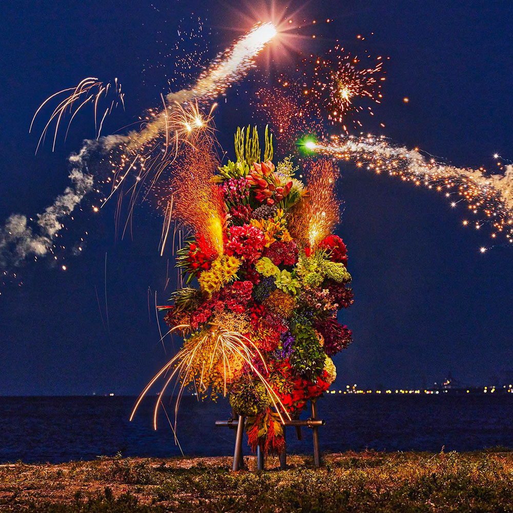 Azuma Makoto Hanabi Fireworks on beach