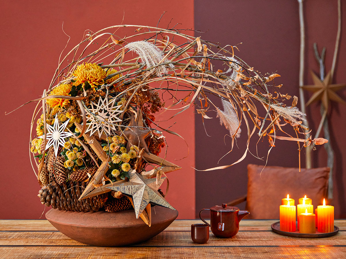 BLOOMs VIEW winter chrysanthemum design