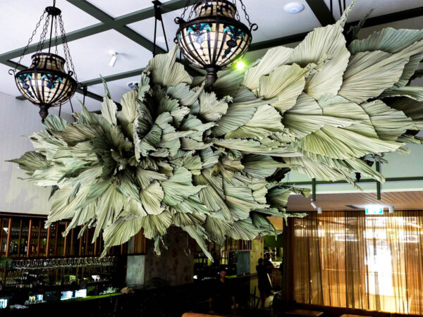 The Gigantic Creatures of Primitive Matter Monstera Chandeliers