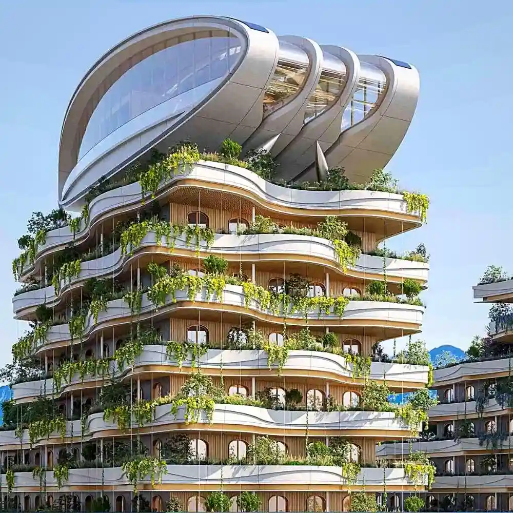 Ecological Architect Vincent Callebaut's Design ​of the Greenhouse