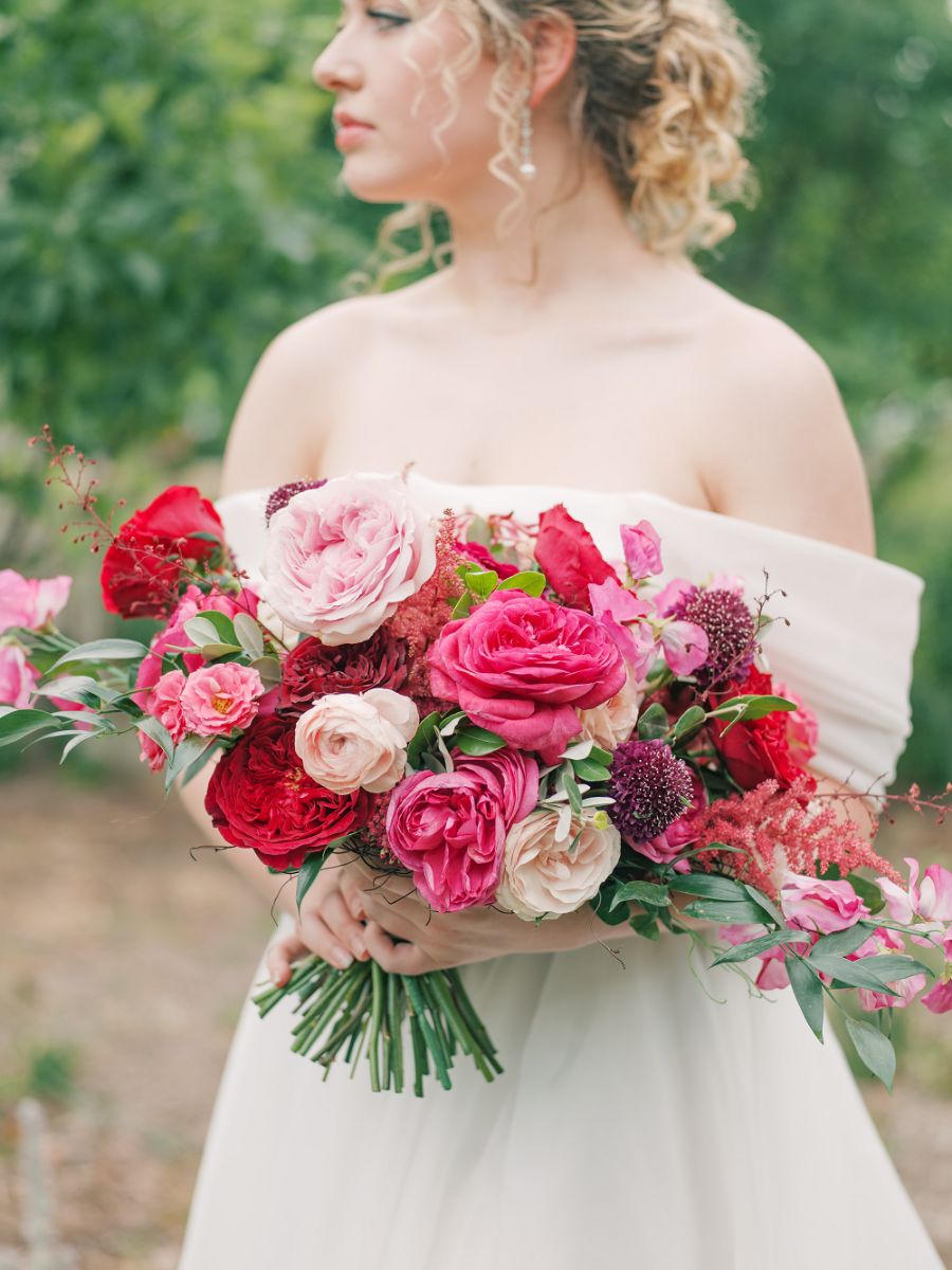 Bridal Bouquet by Nancy Zimmerman for Alexandra Farms Garden Rose Design Contest