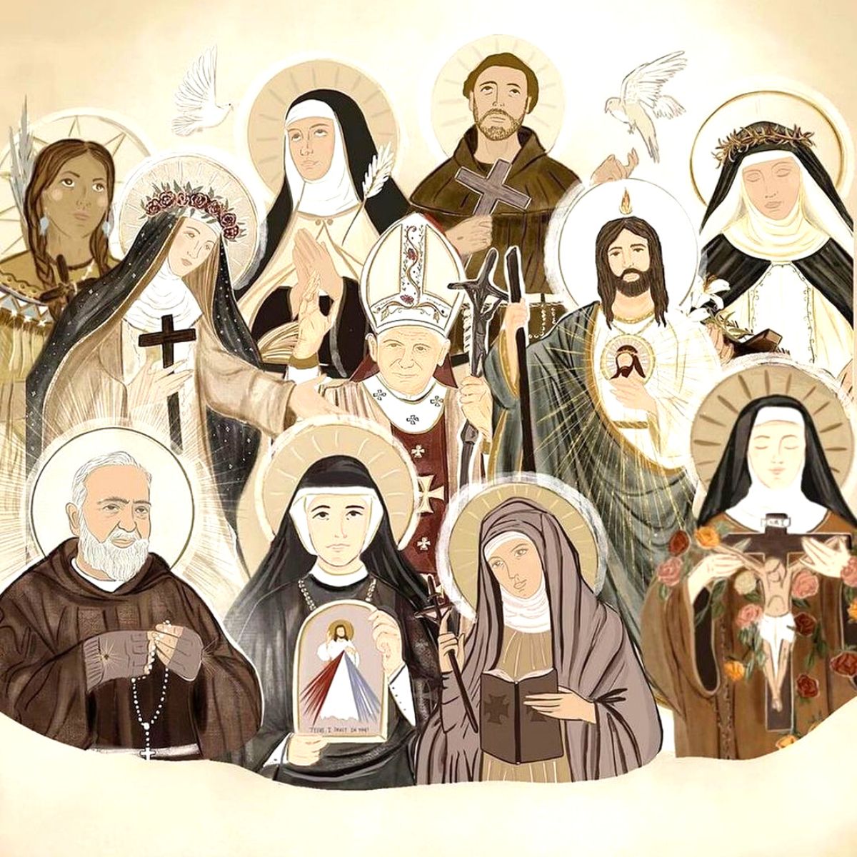 All Saints Day celebration of saints worldwide