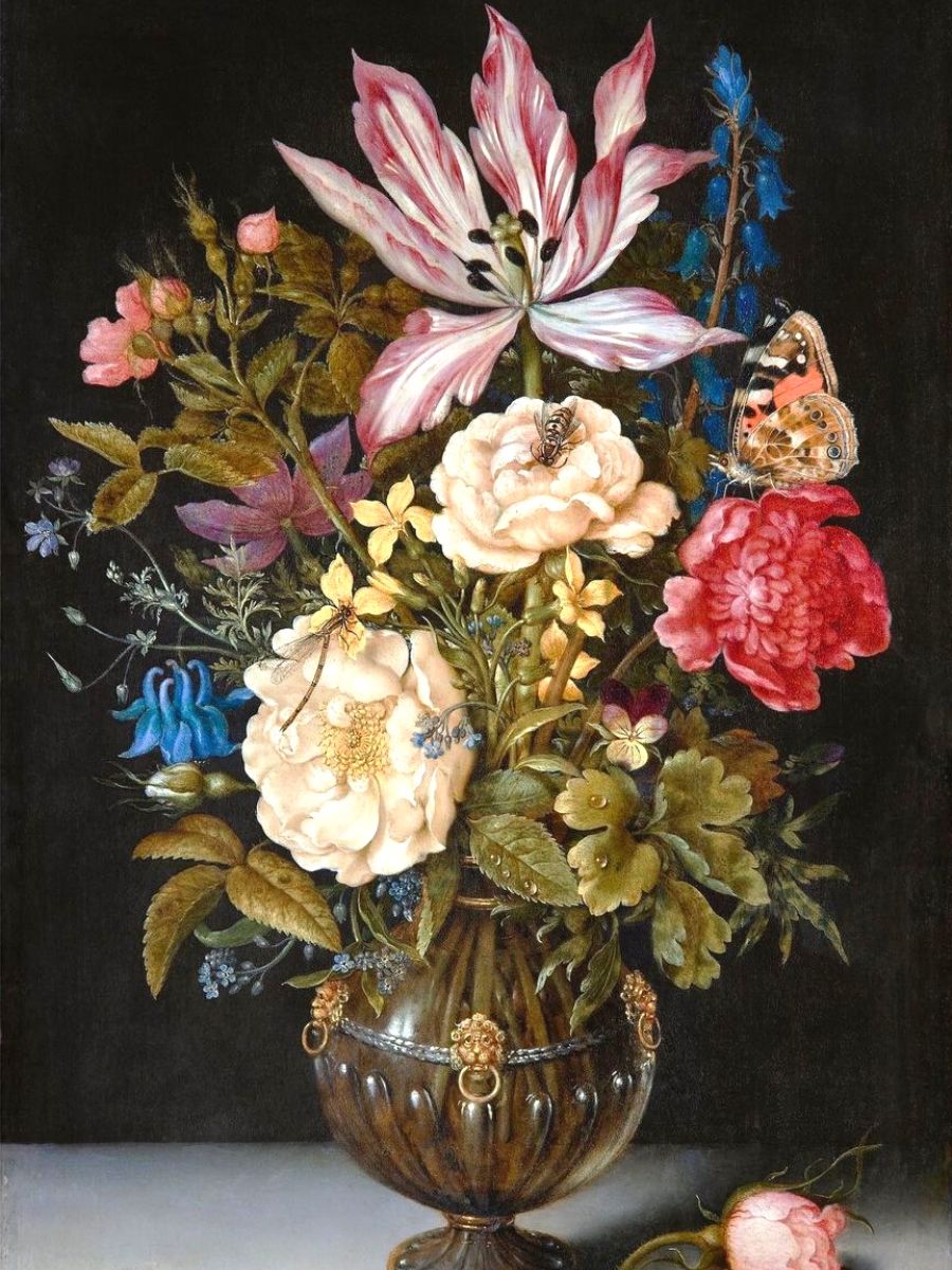 Still Life with Flowers by Ambrosius Bosschaert
