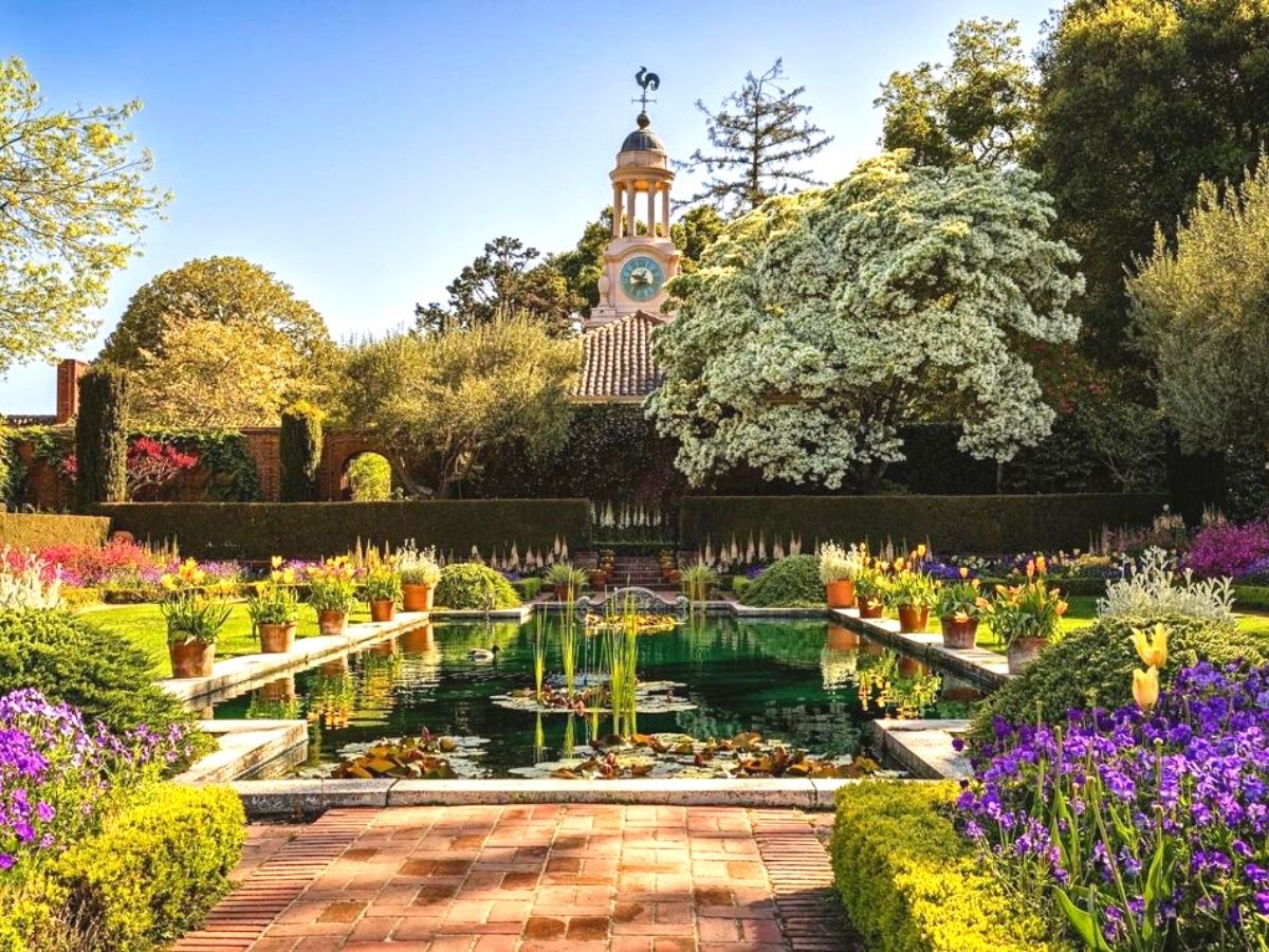 Filoli botanical garden in California