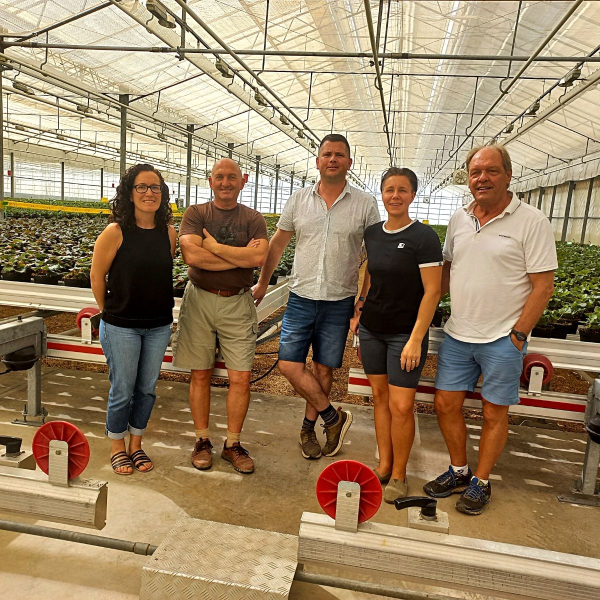 Koppe Young Plants Propagates Begonia​ in Portugal’s​ Algarve Region