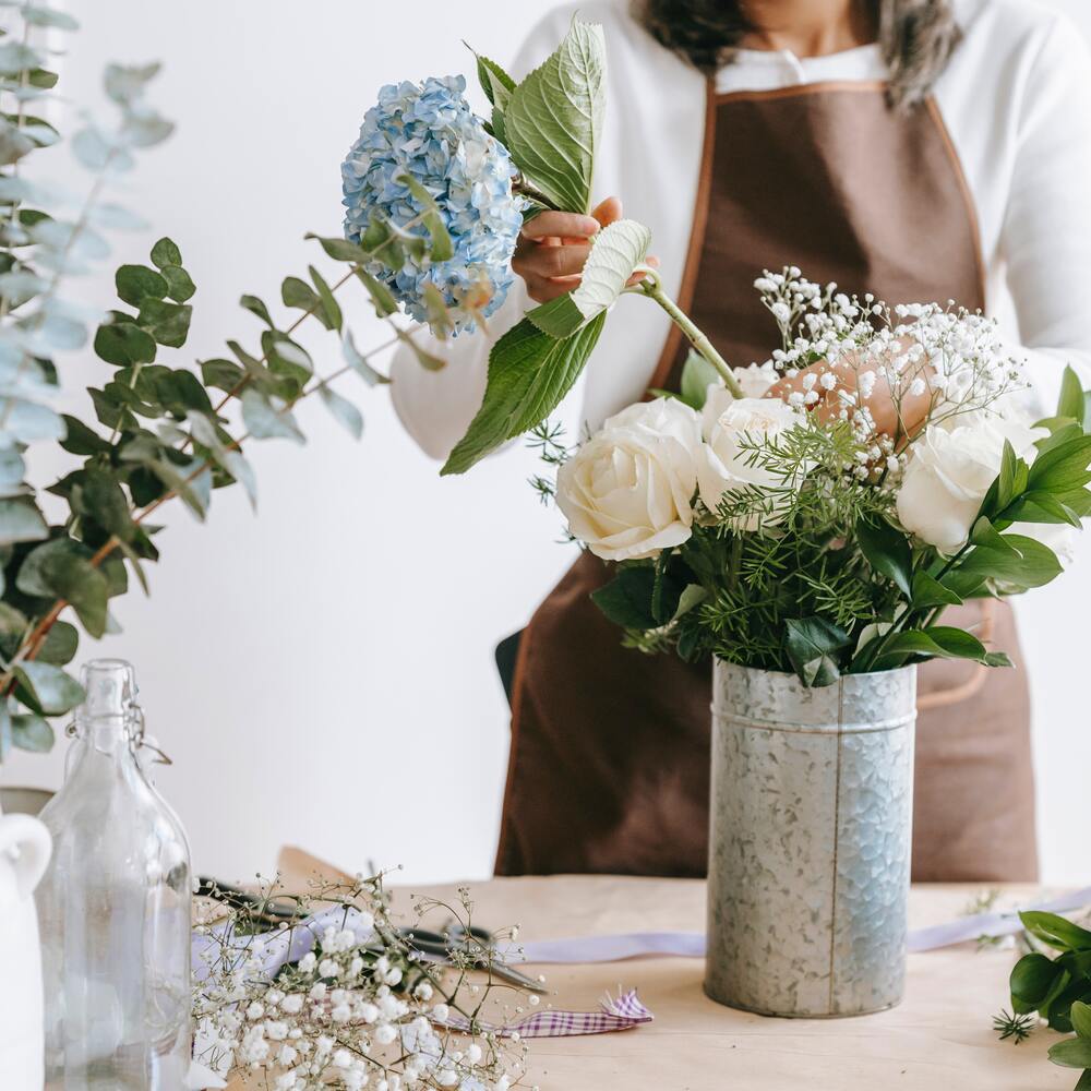 Setting up florist business 