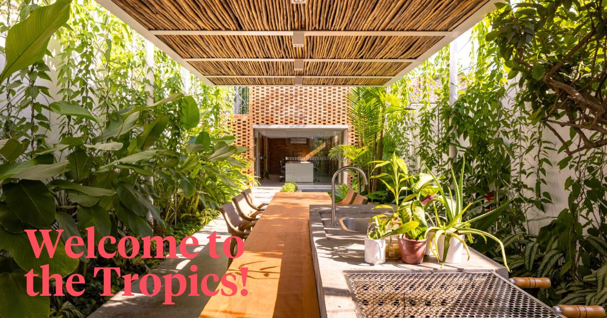 Tropical shed by Laurent Troots studio