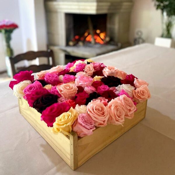 Benefits and Uses of Preserved Roses for Interior Decoration - featured rose box - article on thursd