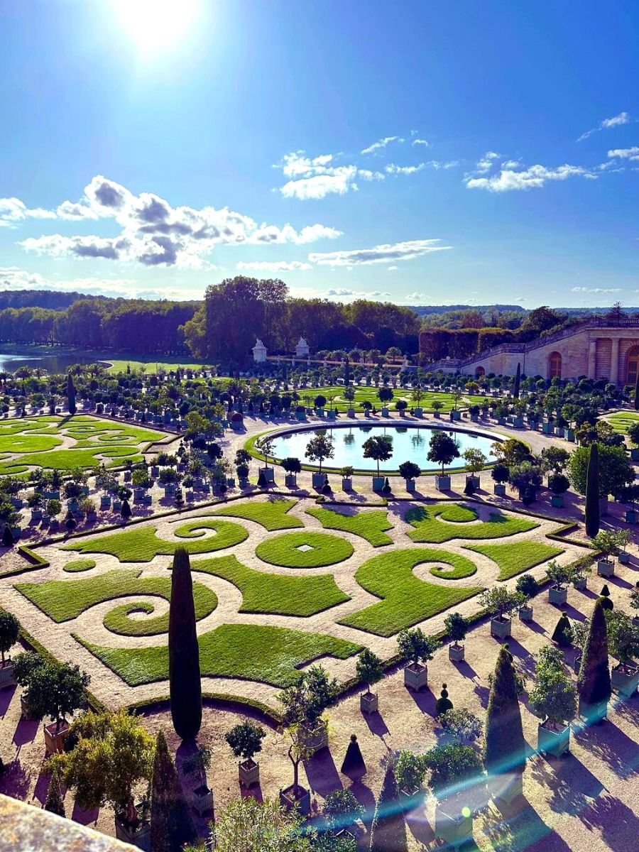 Jardin du Versailles in Paris