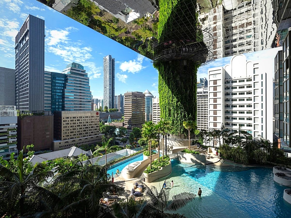 Singapore's Pan Pacific Orchard Brings Nature Inspiration to Architecture