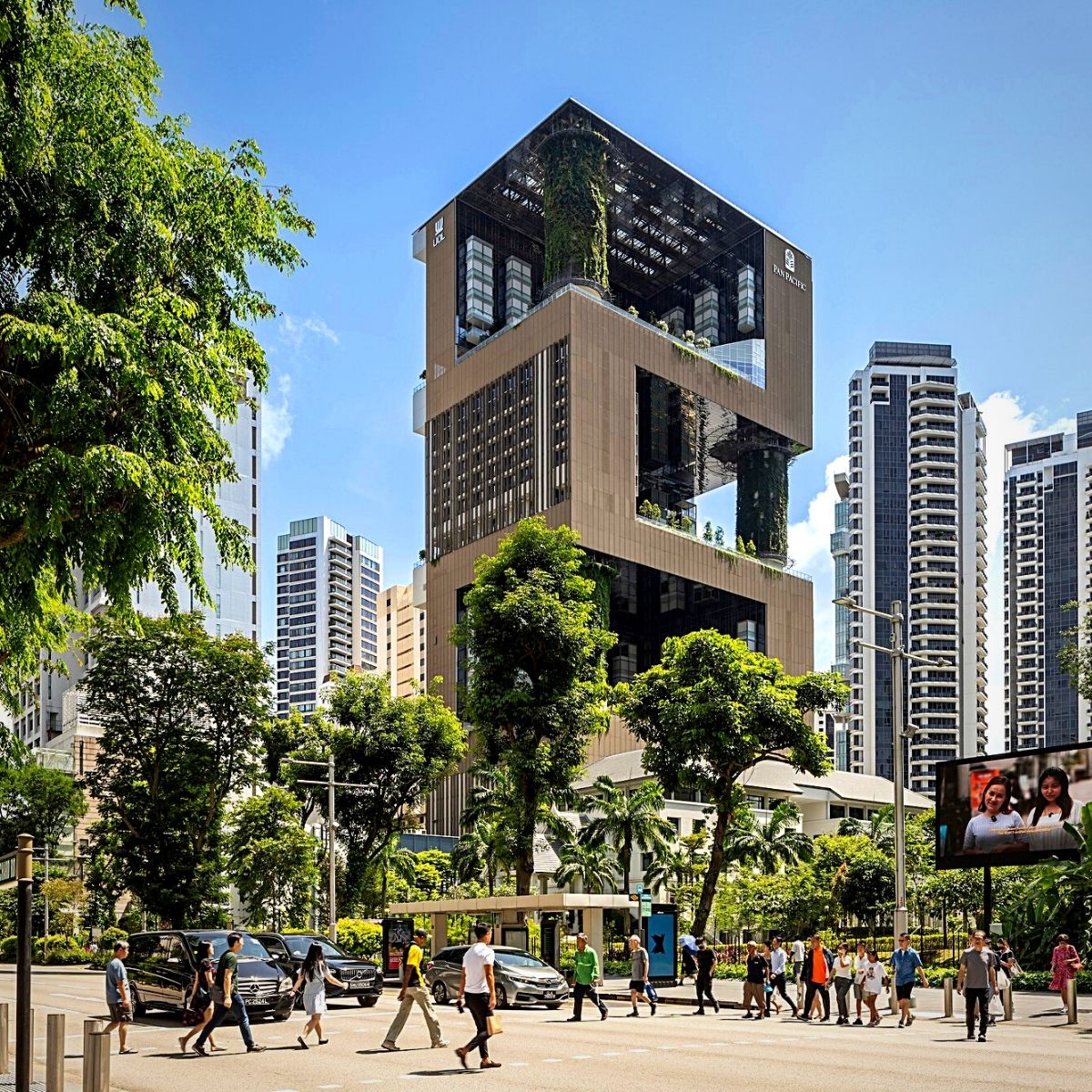 Singapore's Pan Pacific Orchard Brings Nature Inspiration to Architecture