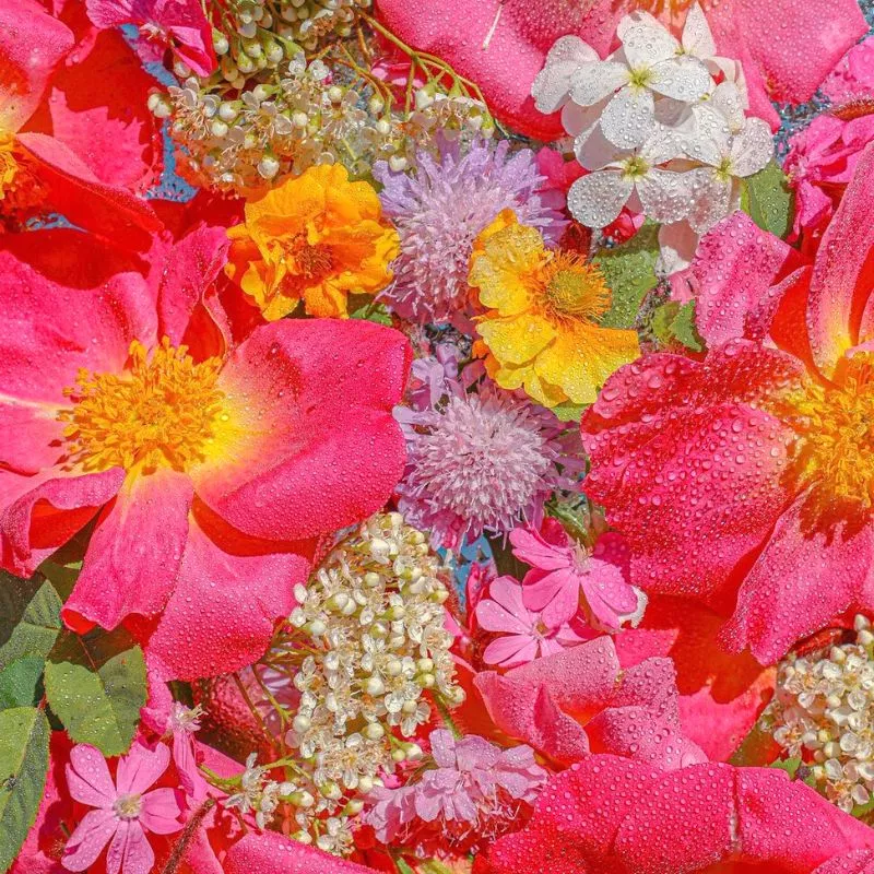 Floral blocks by Joe Horner