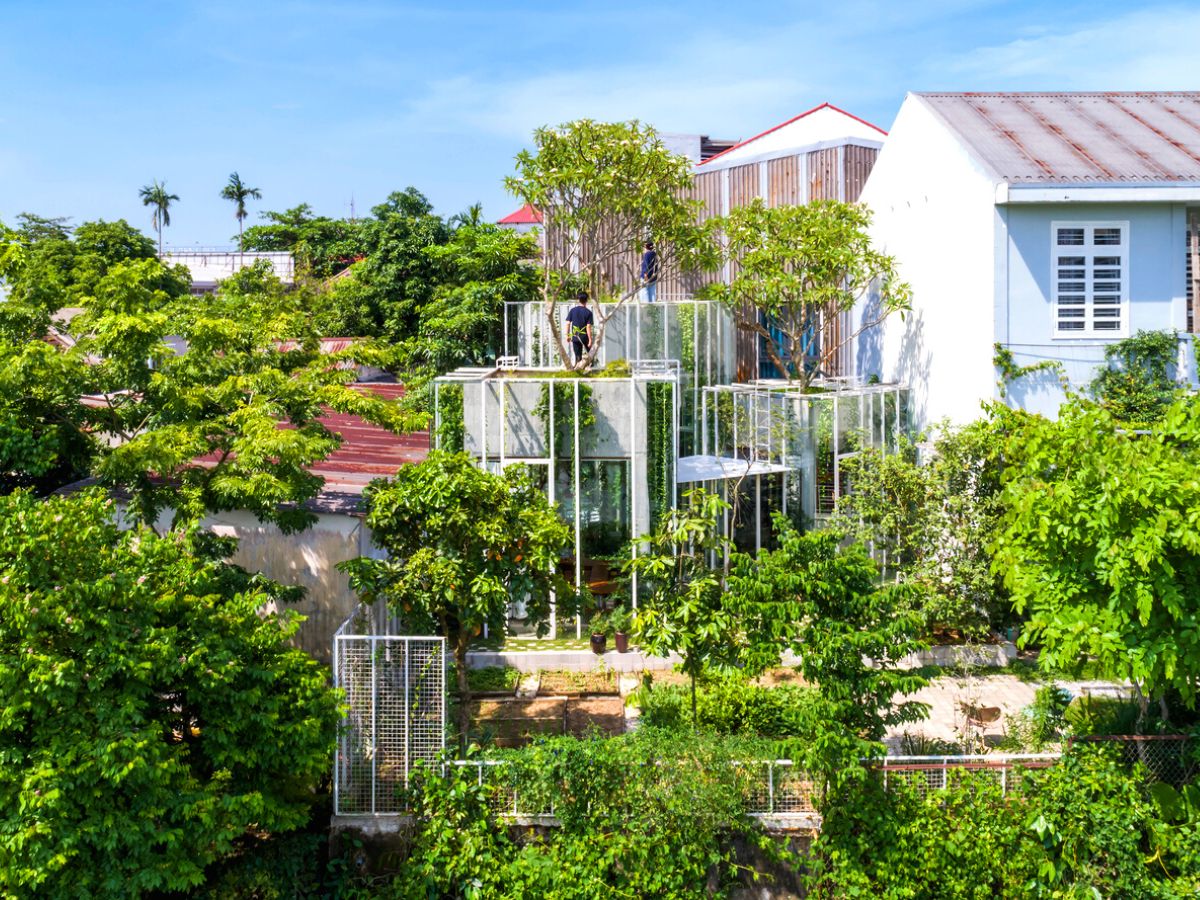 Labri House lies in the midst of Vietnams tropical greens