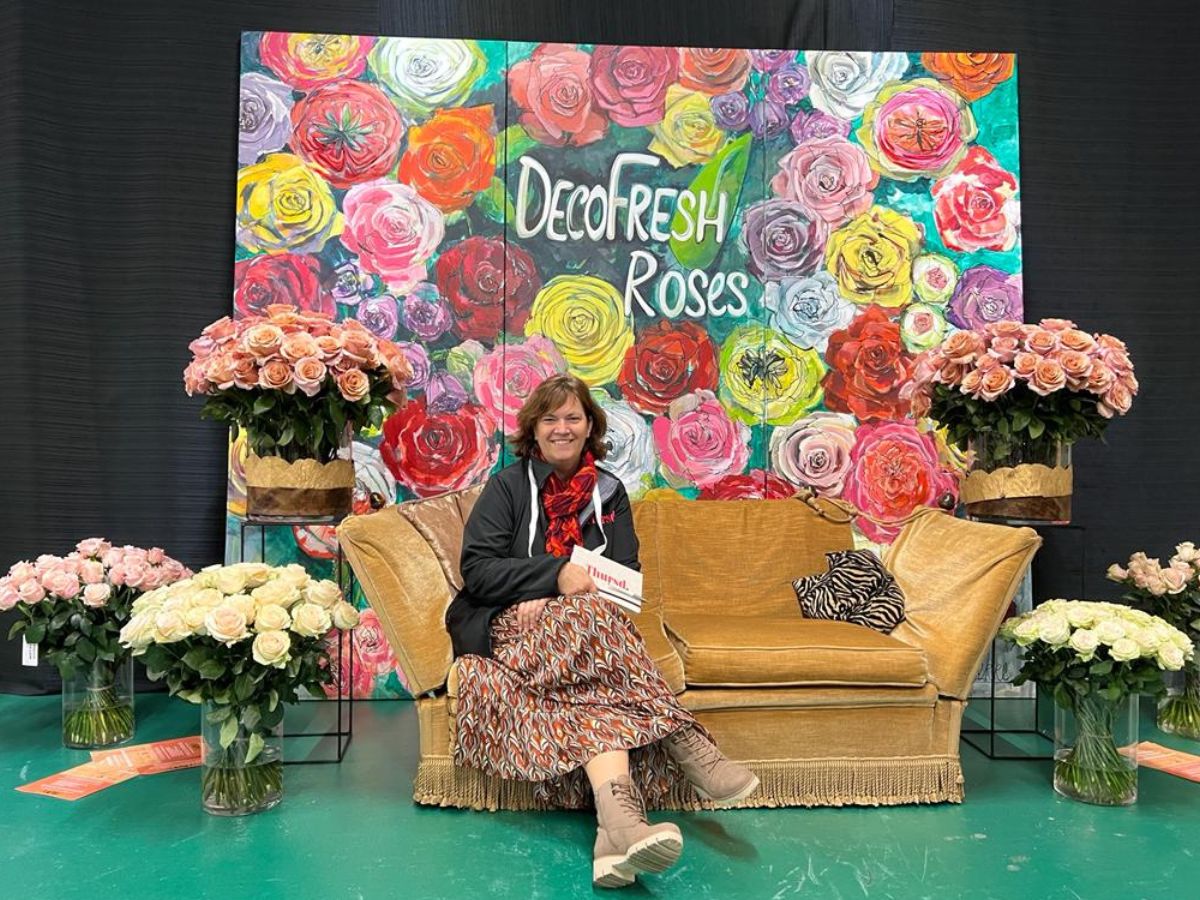 Floral Connector Regine Motmans at Decofresh Roses