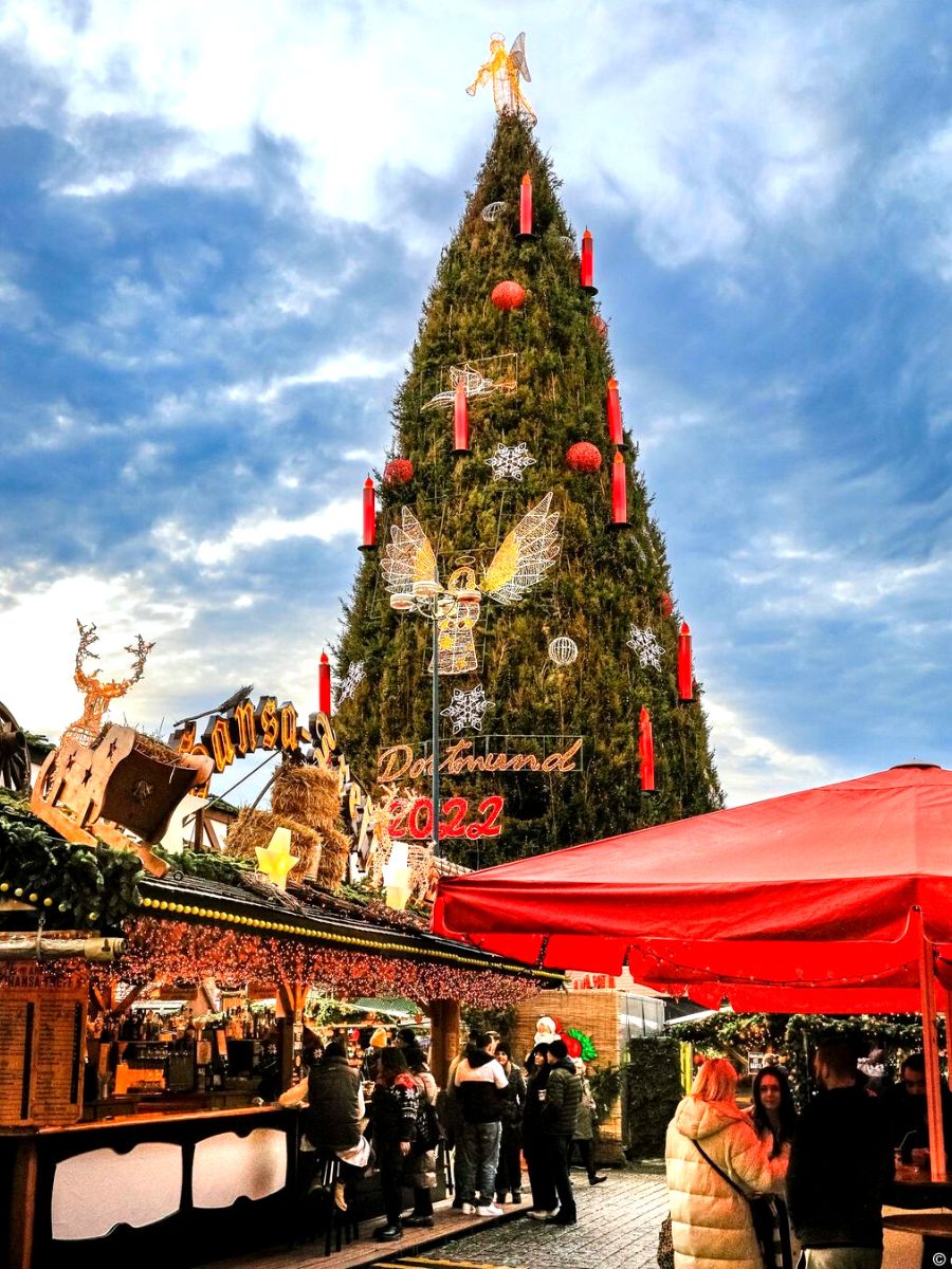 Tallest Christmas Tree in the world in Dortmund Germany